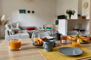 « BLEU COMME MER » T2 à deux pas des plages